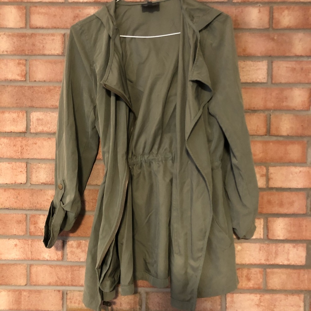 army green jacket